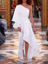 LOOK 14 Abito da sposa VASILEY realizzato in crepe