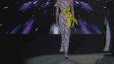 LOOK 25 ITALAWA | Vestido de festa justo em lantejoulas lilás e branco