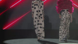 LOOK 7 IROSAKI | Long diamond satin party dress xxl