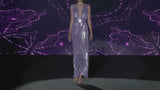 LOOK 27 EMPEROR | Sequin embroidered party dress