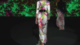 LOOK 14 Vestido KLEINFIL | Vestido largo con estampado floral