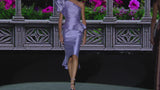 LOOK 27 GEILA | Vestido de fiesta en mikado color lavanda