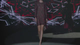 LOOK 13 IBISULA | Short embroidered chiffon party dress