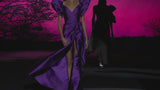 LOOK 39 SPELL | Purple mikado dress