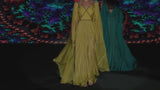LOOK 28 KARLANGO Dress | Party dress in oil chiffon with sweetheart neckline