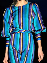 a close up of a person wearing a tie