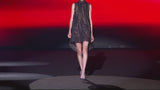Look 2 XANDY | Vestido corto de fiesta en tul bordado color negro