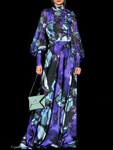 a couple of people that are standing in the snow