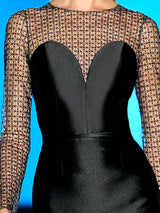 a close up of a black suit case