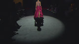 Look 28 CALYPSO | Dress with T-shirt in tulle embroidered with crystal and flowers