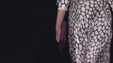 Look 20 COLETTE | Stoned black and white satin dress