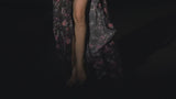 Look 2 CAMOMILE | Floral print plumeti chiffon dress