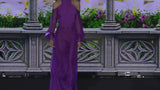 GUARDA 7 GRETEL | Abito da festa in raso e chiffon color lavanda