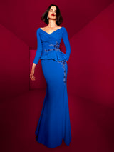 LOOK 12 Vestido COBALTO