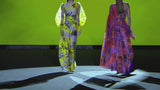 LOOK 4 FIORE | Vestido fiesta en satin estampado