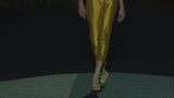 Look for DANZA, DUM and DIXIE | Blouse in silk organza, flat body and mikado pants