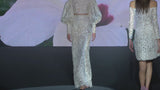 LOOK 3 Top & Falda LUIGIA & LORNA | Conjunto de fiesta en guipur troquelado