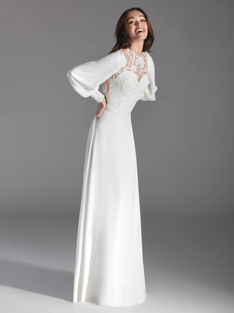 Long Sleeve White Dress -  Canada